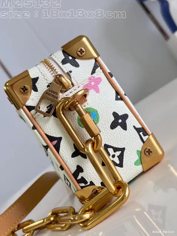 Affordable TRUNK-18.5*13*8cm MINI VUITTON LOUIS SOFT 0518